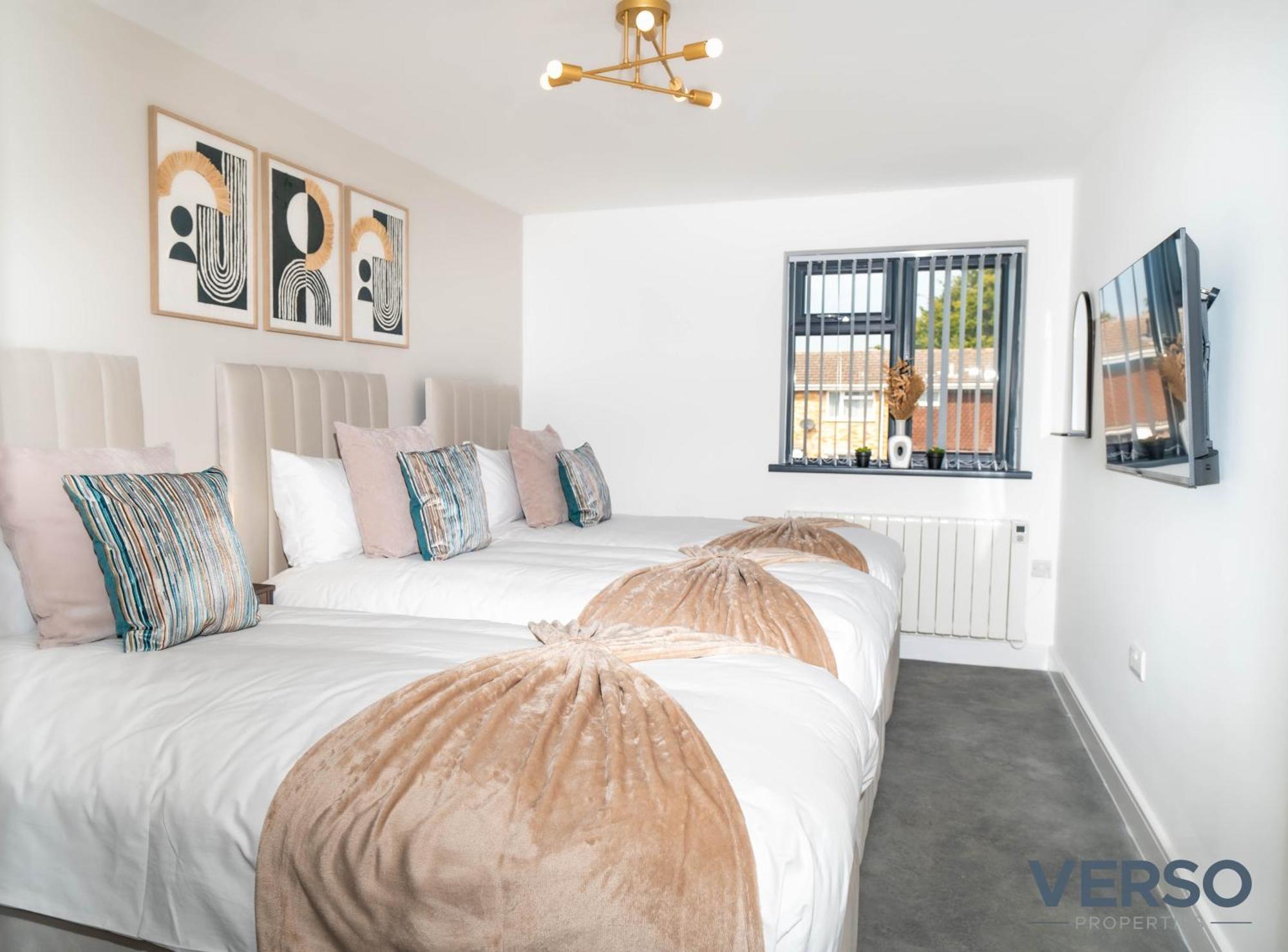 New 5 X Luxury Apartments In Derby, Ideal For Individuals, Couples, Business Or Corporate Guests, Close To Rolls Royce, Donington Park, East Midlands Airport Luaran gambar